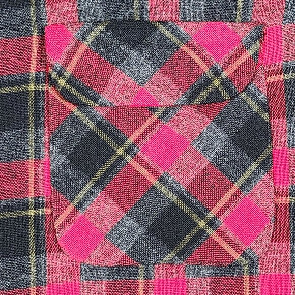 Pendleton Roos Atkins Flannel Shirt Red Black Plaid Wool Long Sleeve Md Vintage - Picture 6 of 15